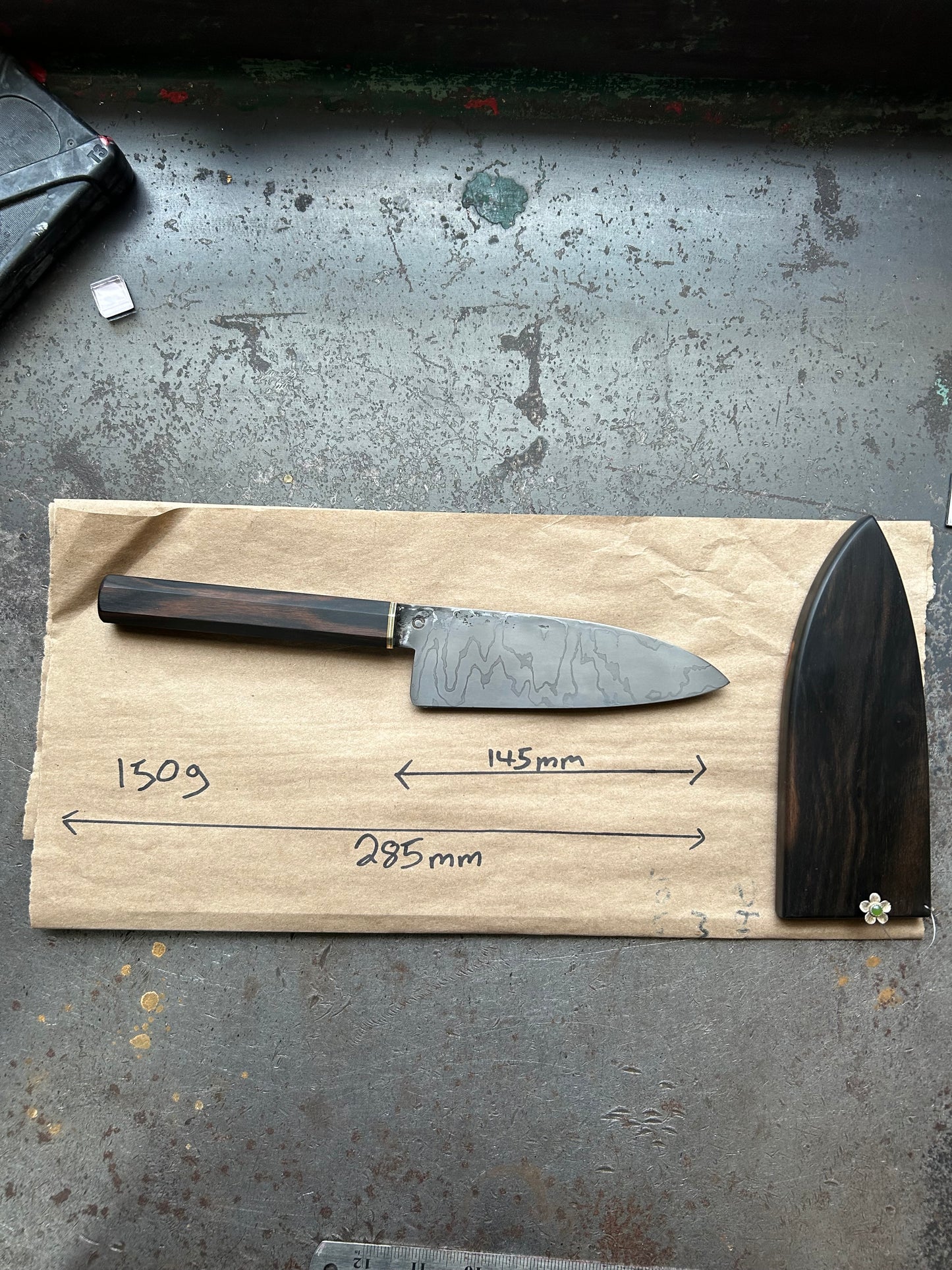 Damascus small chef