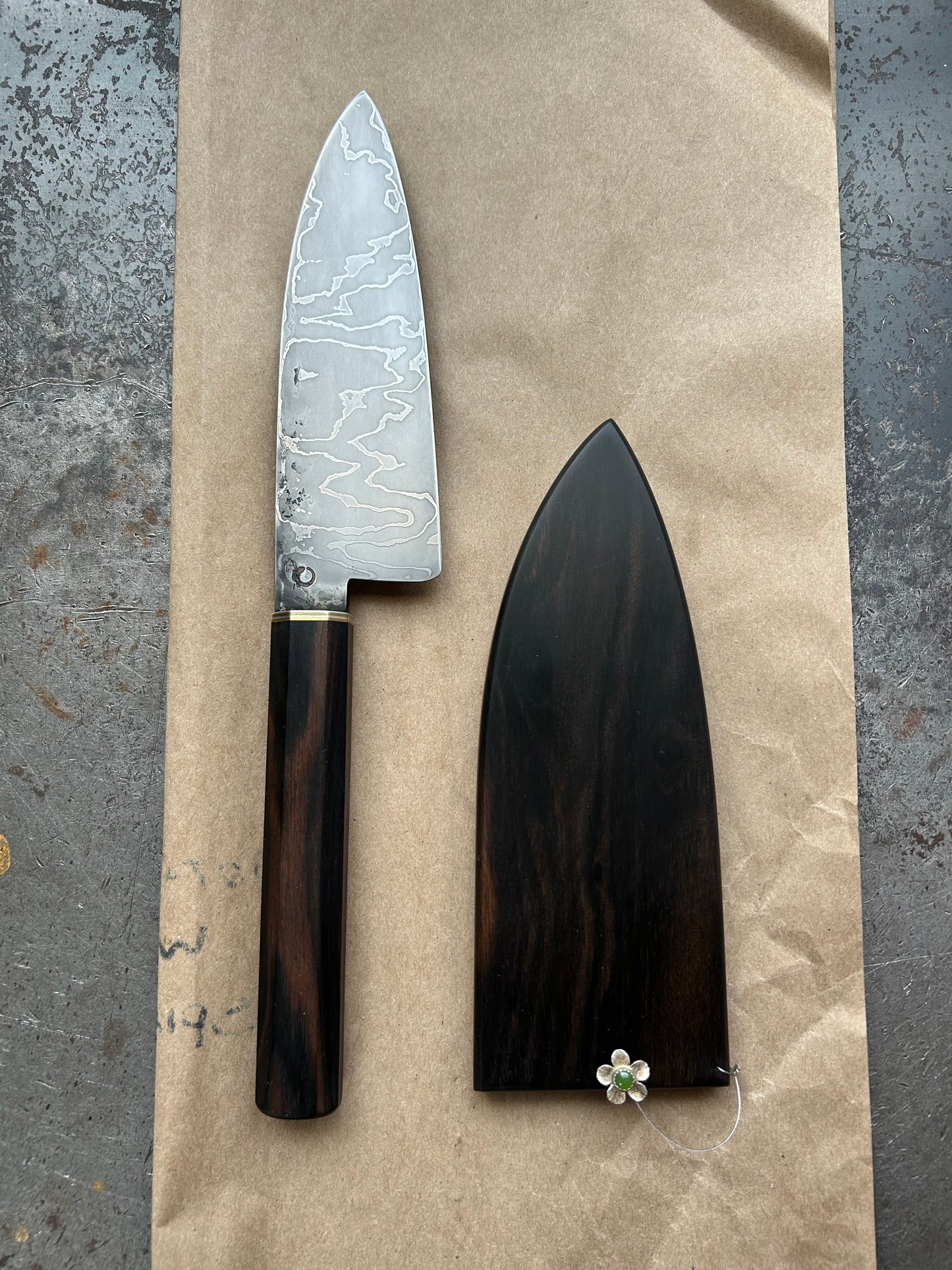 Damascus small chef