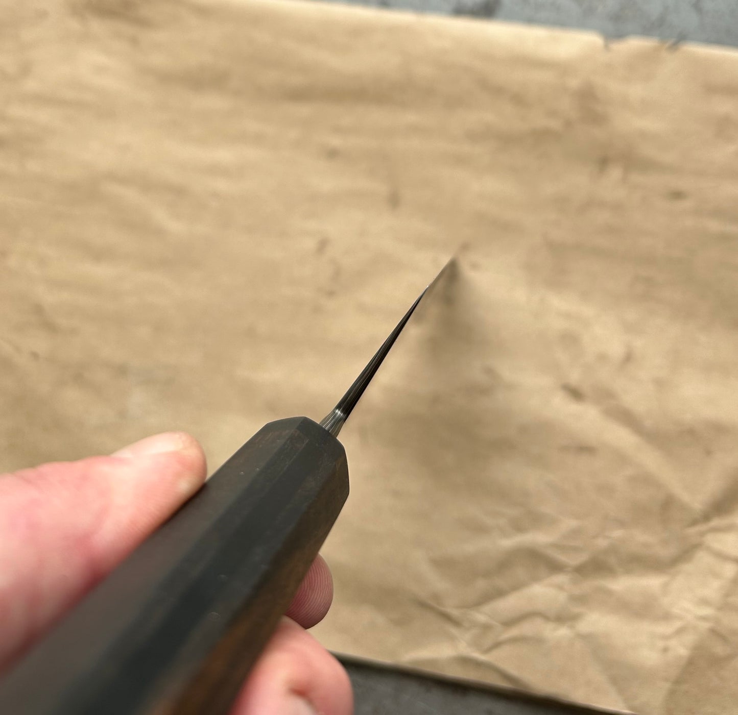 215 mm Damascus gyuto